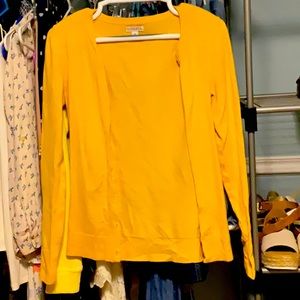 YELLOW MERONA CARDIGAN